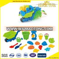 Leisure style creative summer boys plastic sand beach toys set for kids